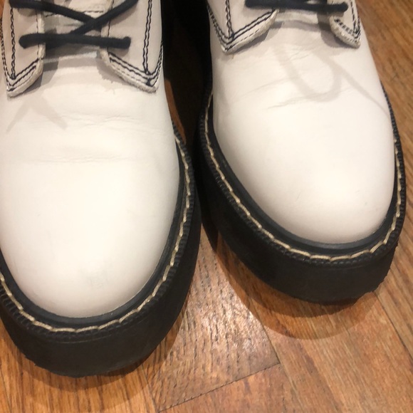 Zara White leather boots ! Bloggers must have - Picture 3 of 9